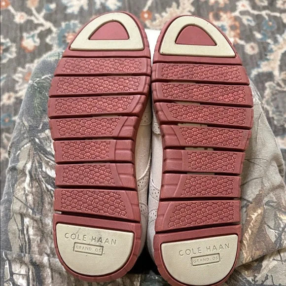 Cole Haan boys Tan Suede Lace-Up Dress Shoes (US Boys 5) - Picture 3 of 7